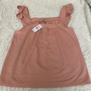 Loft brand pink top size small